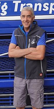 Vinz Kuster, LKW-Chauffeur